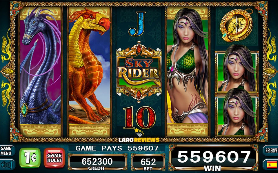 Sky Rider Slot Machine Big Win 4