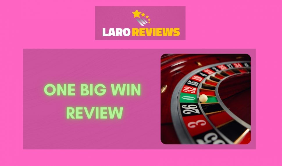 One Big Win Game Review