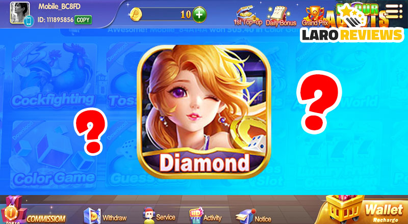 Subukin ang swerte sa paglalaro ng iba't ibang larong sugal habang tinutuklas ang iba pang nilalaman na tampok ng Diamond game download!