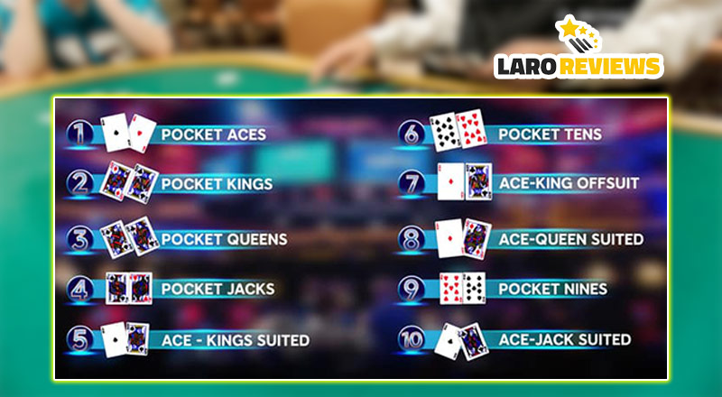 Pumili ng baraha na magiging isang Poker hand advantage laban sa mga kalaban.