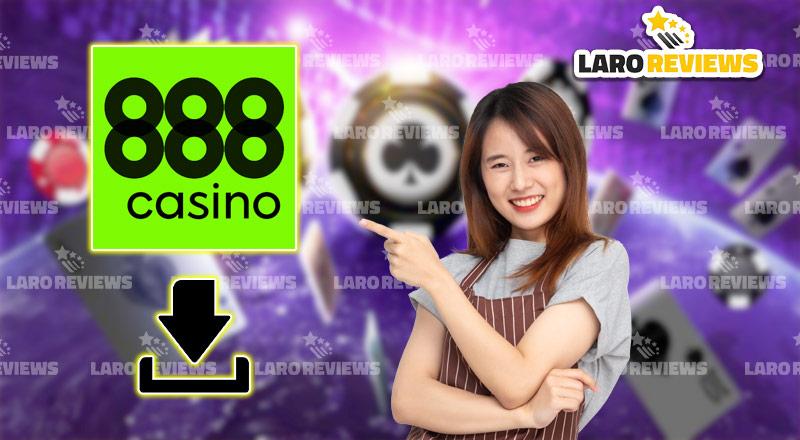 Mga paraan ng pag-download ng 888 Casino.