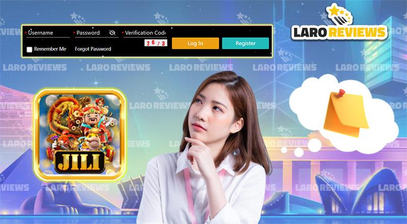 Mga tagubilin sa 777 Jili Casino Login.