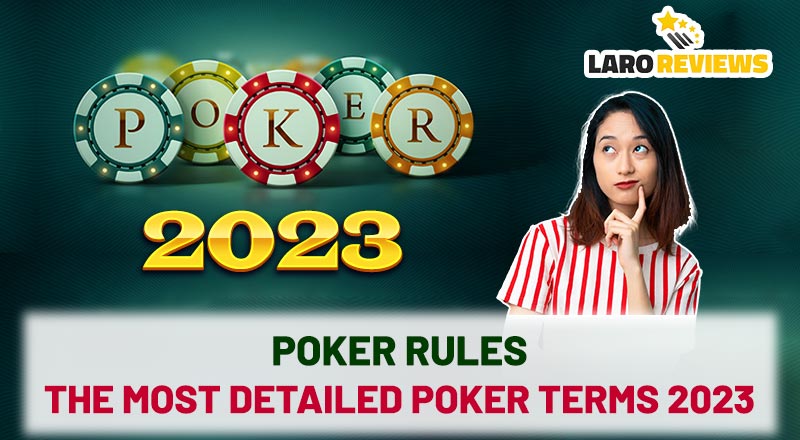 Pinakadetalyadong gabay tungkol sa Poker rules.