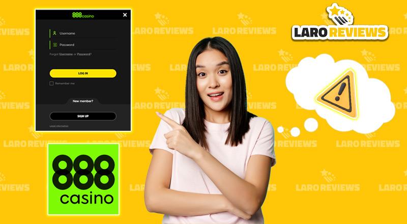 Mga dapat isaalang-alang sa pagsagawa ng 888 Casino Login.