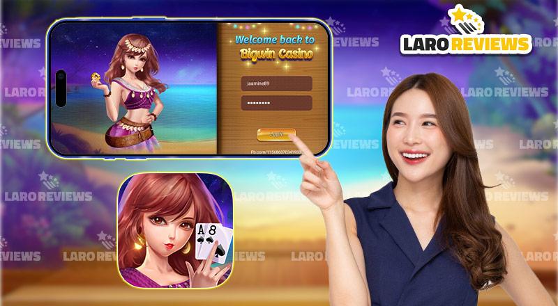 Mga hakbang sa pag-login at Big Win Casino Register.