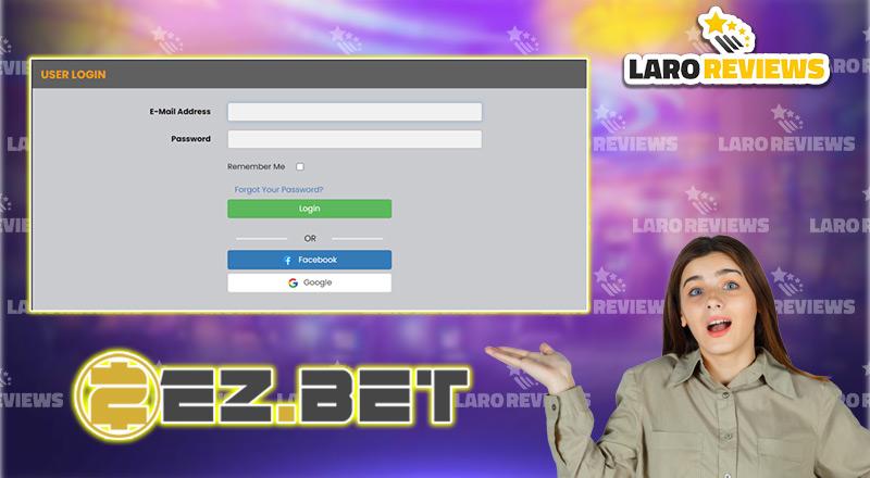 Mga hakbang sa pag-register at pag-login sa 2ezbet.