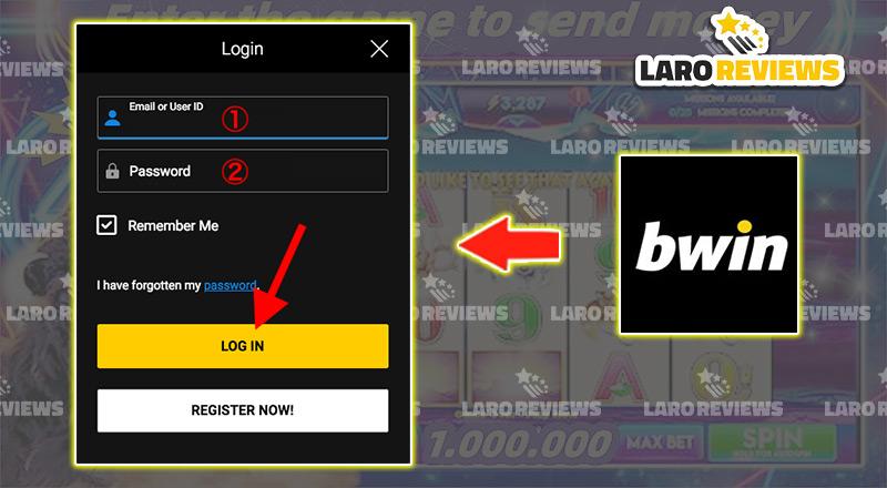 Mga hakbang sa pag-login gamit ang bwinph.com login.