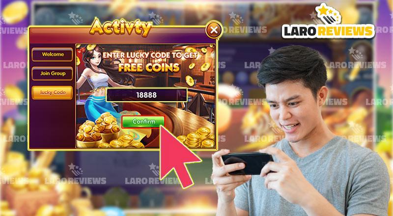 Mga hakbang sa wastong paggamit ng Aurora Game Lucky Code.