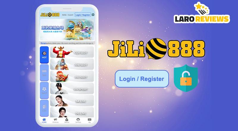 Sundin ang gabay sa Jili888 Log In.