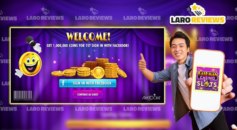 Basahin at sundin ang gabay sa pag-register at pag-login sa Cashman Casino.