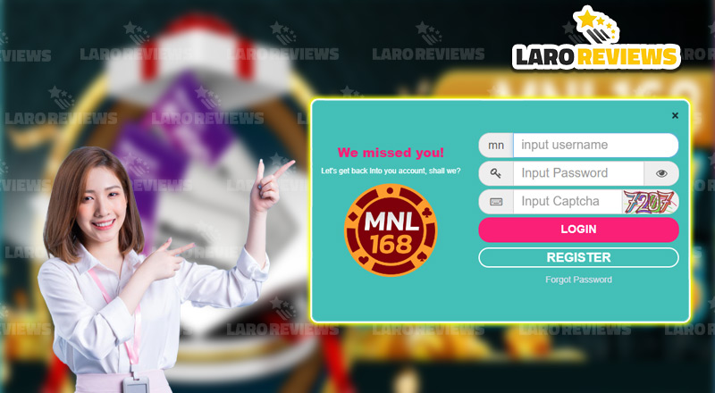 Sundin ang mga hakbang na ito tungkol sa paggamit ng MNL168 Casino Online Login.