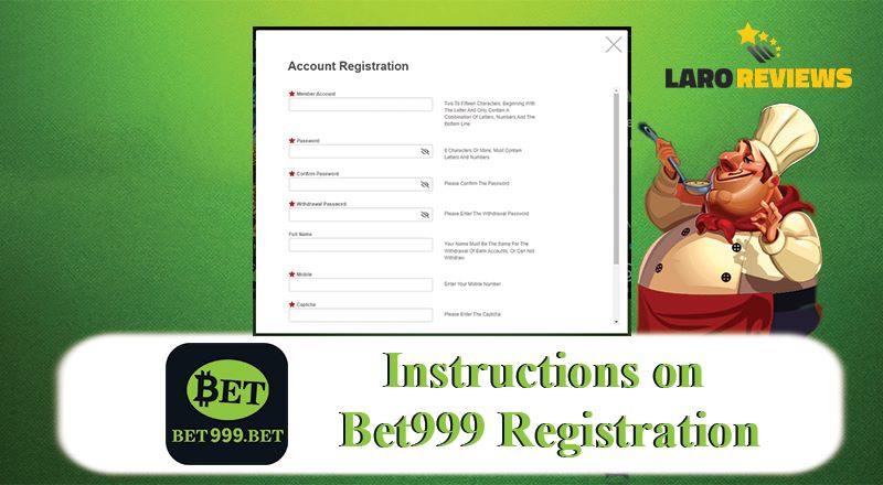 Basahin at sundin ang gabay na ito ng Bet999 Login Registration tungkol sa pag-register sa Bet999.