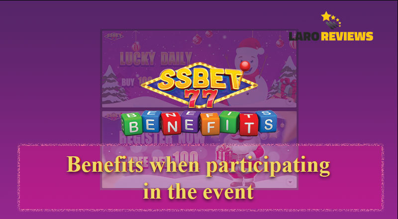 Alamin ang mga benepisyong makukuha sa pagsali sa SSBet77 Free 100 event.