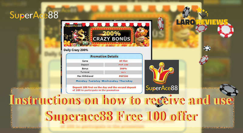 Matuto kung paano makakuha at gamitin ang Superace88 Free 100.