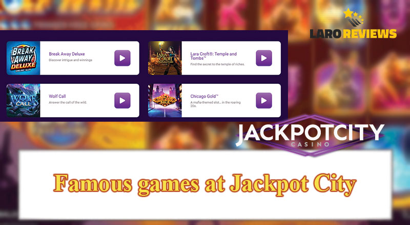 Jackpot city - Laro Reviews