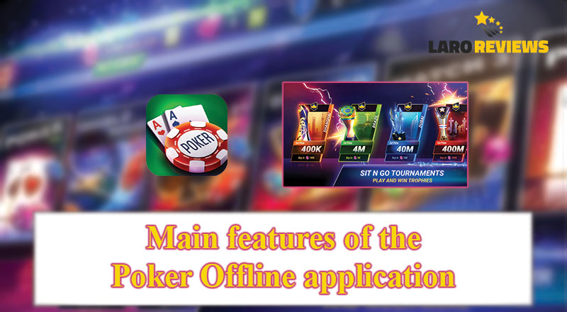 Tuklasin ang mga tampok na matatagpuan sa Poker Offline.