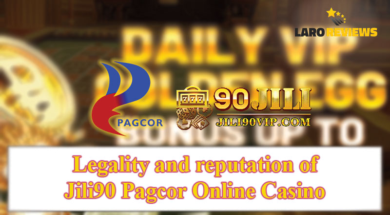 Pagpapatunay sa Jili90 PAGCOR Online Casino.