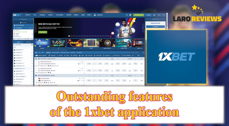 Tuklasin ang mga natataning tampok na inihahandog ng 1xBet Download.